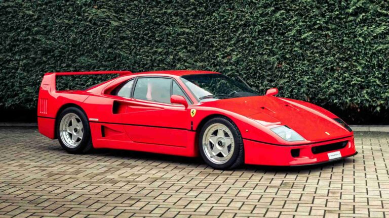 Sample Vehicle Ferrari F40